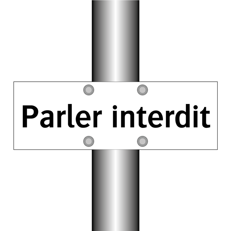 Parler interdit