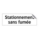 Stationnement sans fumée