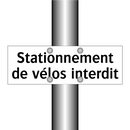 Stationnement de vélos interdit