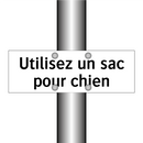 Utilisez un sac pour chien