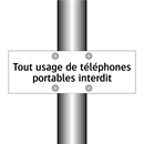 Tout usage de téléphones portables interdit