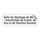 Salle de Stockage de Bière : Interdiction de Fumer, de Feu et de Flamme Ouverte