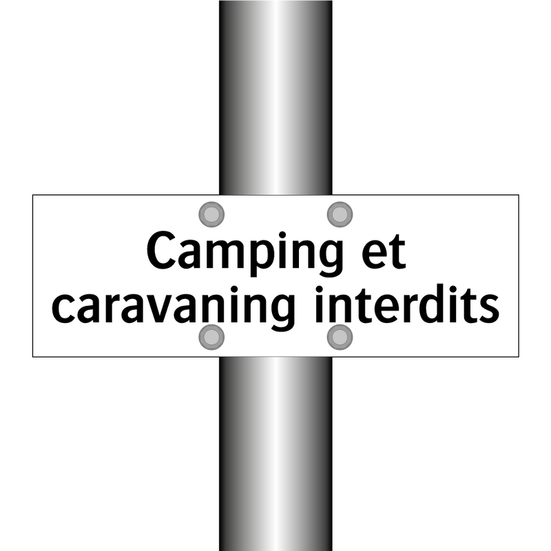 Camping et caravaning interdits