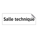 Salle technique