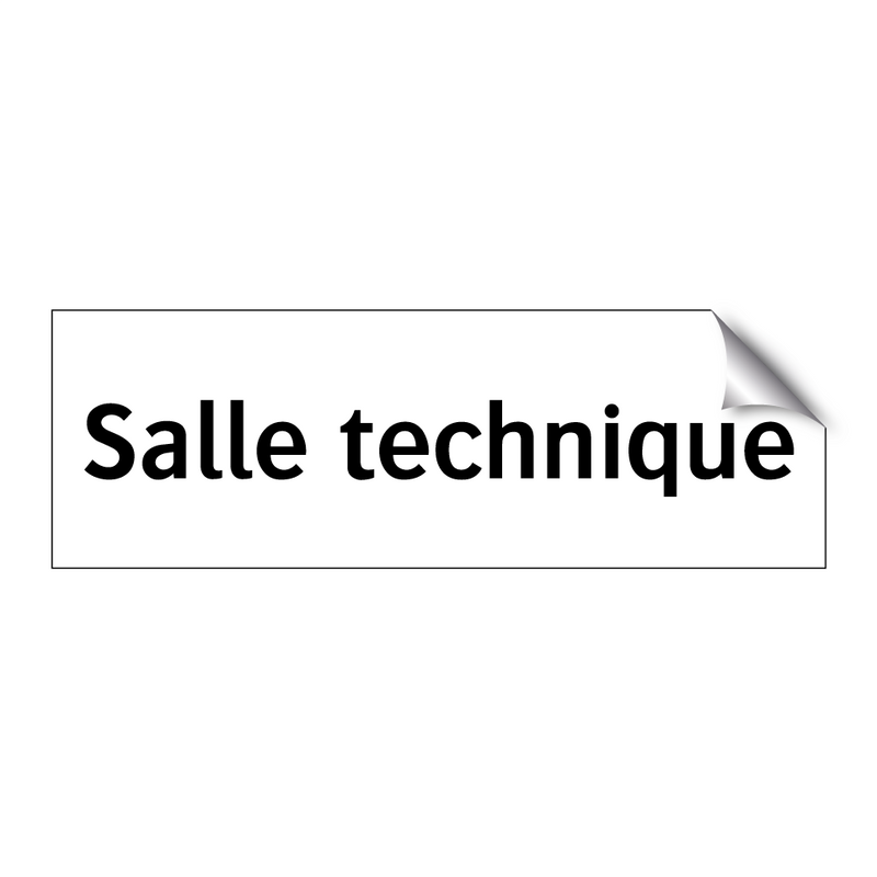 Salle technique