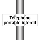 Téléphone portable interdit