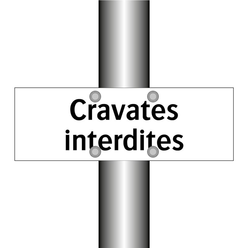 Cravates interdites
