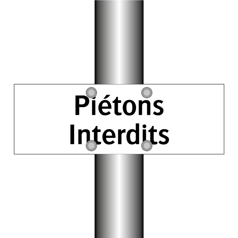 Piétons Interdits