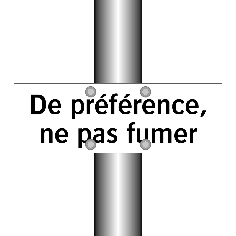 De préférence, ne pas fumer