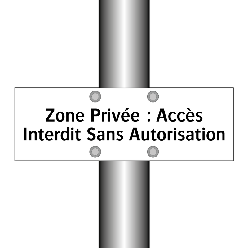 Zone Privée : Accès Interdit Sans Autorisation