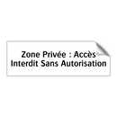 Zone Privée : Accès Interdit Sans Autorisation