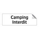 Camping Interdit