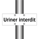 Uriner interdit