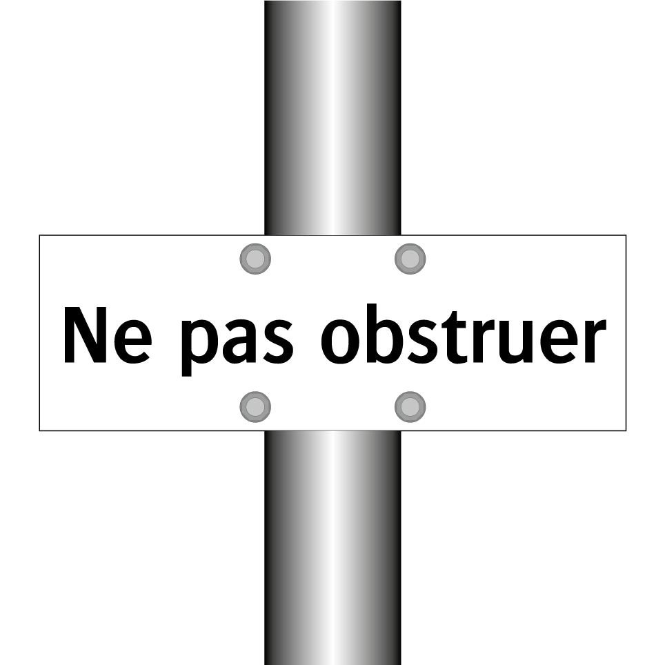 Ne pas obstruer