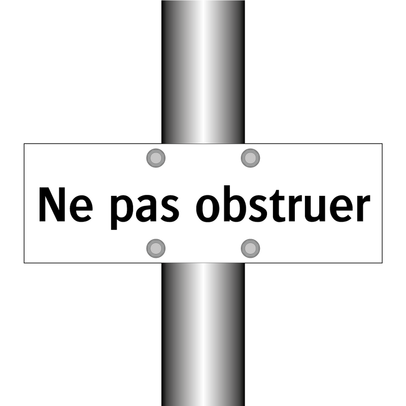 Ne pas obstruer