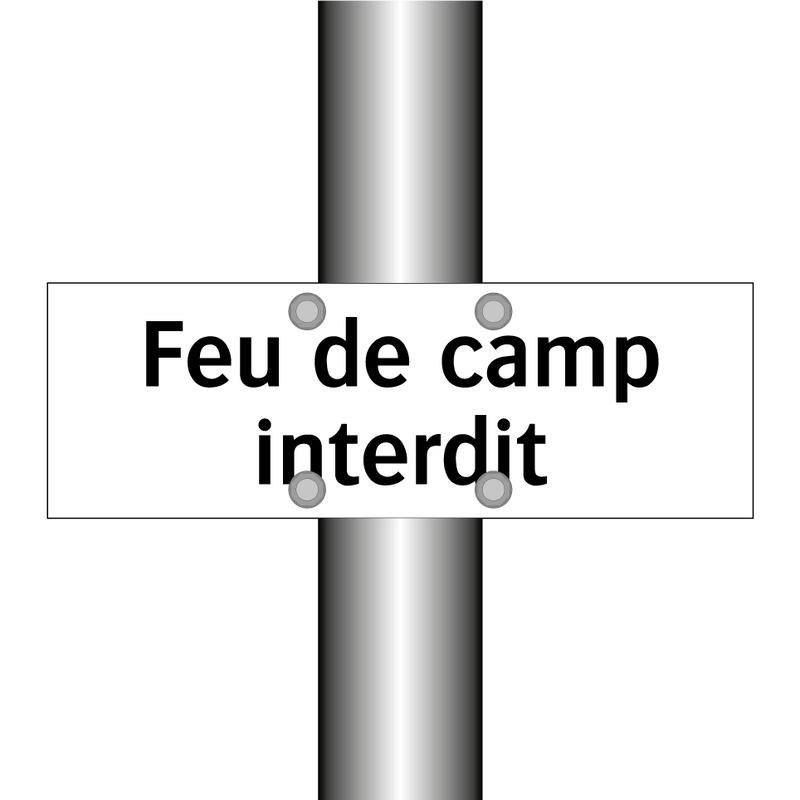 Feu de camp interdit
