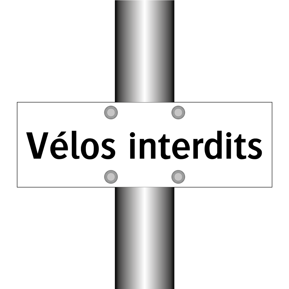 Vélos interdits