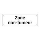 Zone non-fumeur