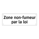 Zone non-fumeur par la loi
