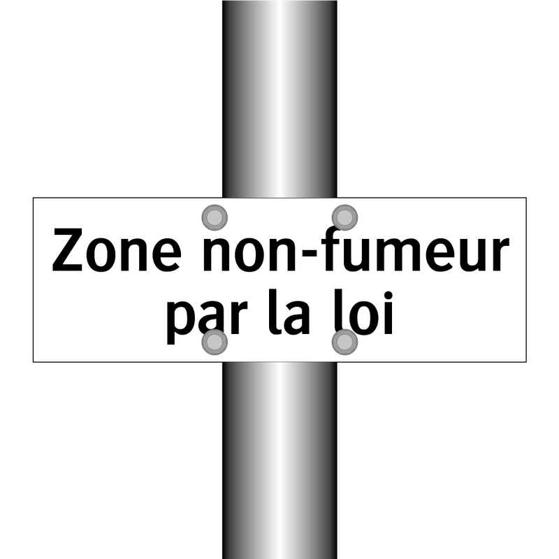 Zone non-fumeur par la loi