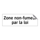 Zone non-fumeur par la loi