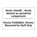 Accès interdit : Accès réservé  /.../ - Access Forbidden: Access Reserved  /.../
