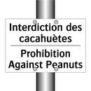 Interdiction des cacahuètes - Prohibition Against Peanuts