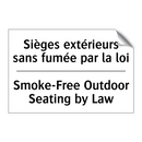 Sièges extérieurs sans fumée par  /.../ - Smoke-Free Outdoor Seating by  /.../