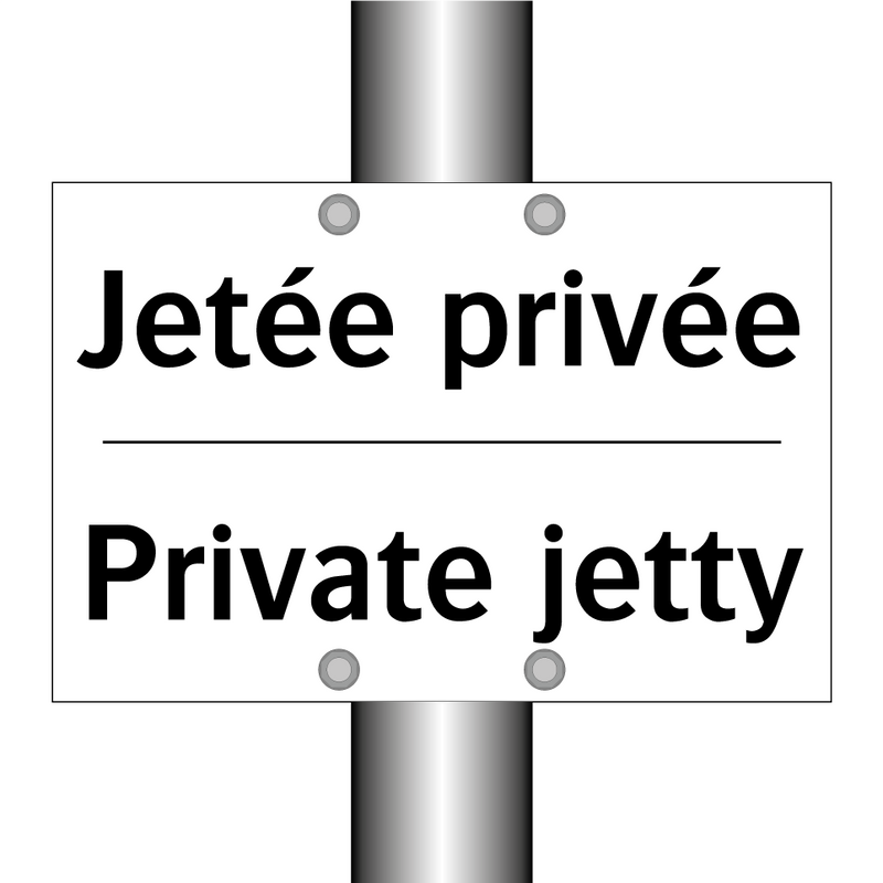 Jetée privée - Private jetty