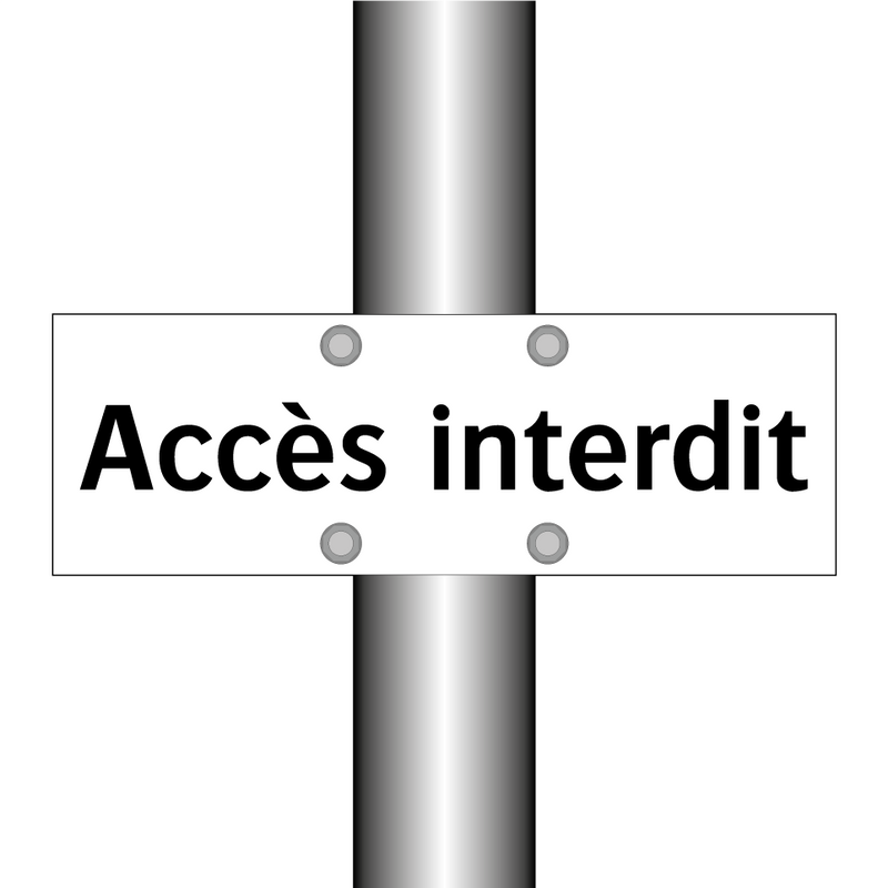 Accès interdit