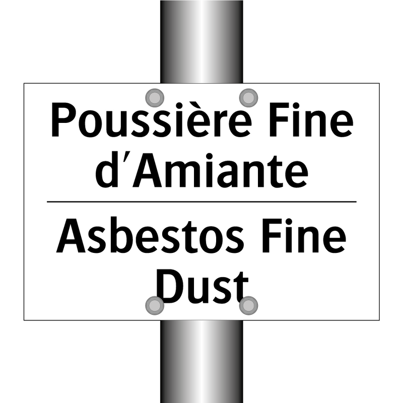 Poussière Fine d'Amiante - Asbestos Fine Dust