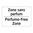 Zone sans parfum - Perfume-Free Zone