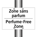 Zone sans parfum - Perfume-Free Zone