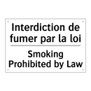 Interdiction de fumer par la loi /.../ - Smoking Prohibited by Law