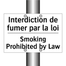 Interdiction de fumer par la loi /.../ - Smoking Prohibited by Law