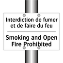 Interdiction de fumer et de faire  /.../ - Smoking and Open Fire Prohibited /.../
