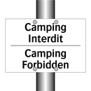 Camping Interdit - Camping Forbidden