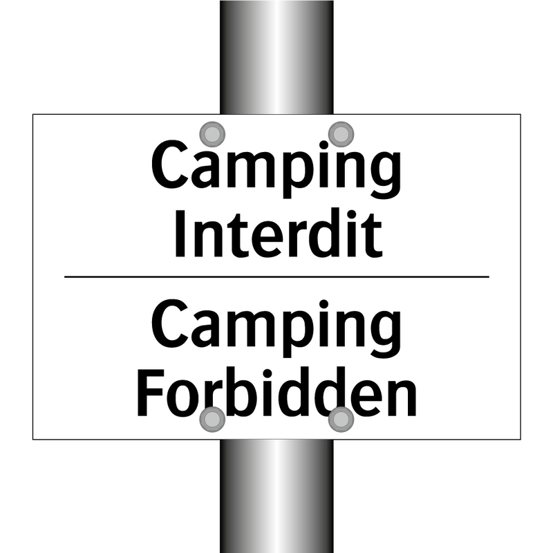 Camping Interdit - Camping Forbidden