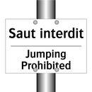 Saut interdit - Jumping Prohibited