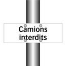 Camions interdits