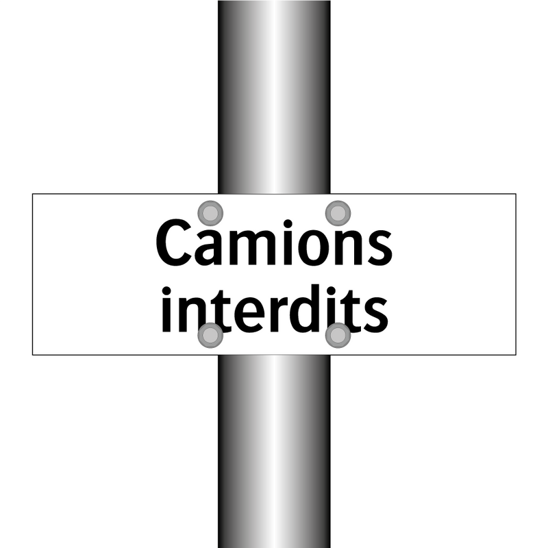Camions interdits