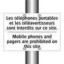 Les téléphones portables et les  /.../ - Mobile phones and pagers are prohibited  /.../