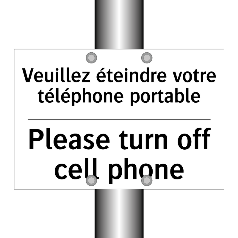 Veuillez éteindre votre téléphone  /.../ - Please turn off cell phone