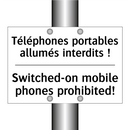 Téléphones portables allumés interdits  /.../ - Switched-on mobile phones prohibited! /.../