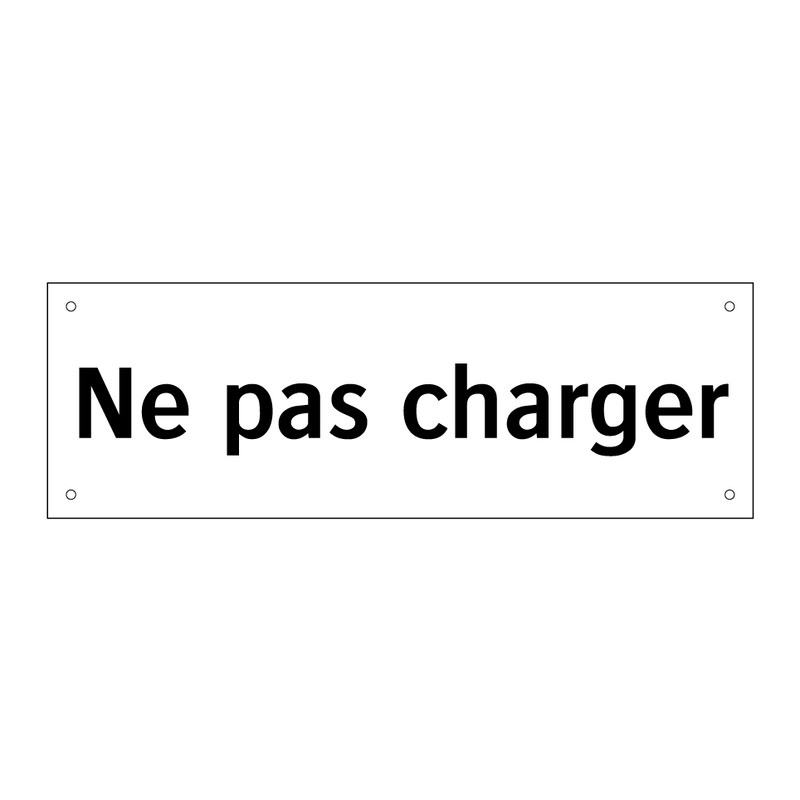 Ne pas charger