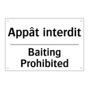 Appât interdit - Baiting Prohibited