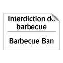 Interdiction de barbecue - Barbecue Ban