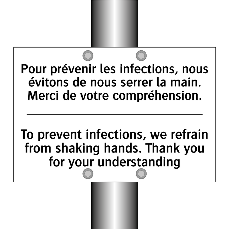 Pour prévenir les infections,  /.../ - To prevent infections, we refrain  /.../