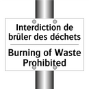 Interdiction de brûler des déchets /.../ - Burning of Waste Prohibited