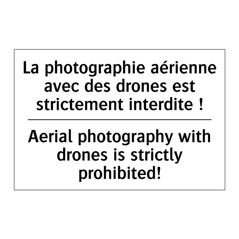 La photographie aérienne avec  /.../ - Aerial photography with drones  /.../